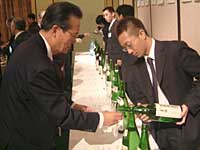 利き酒コーナー