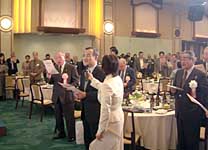 全員で『ふるさと』斉唱