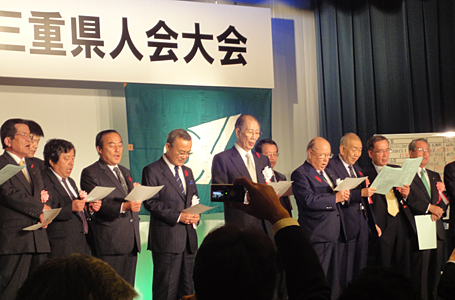 最後に、みんなで「ふるさと」斉唱