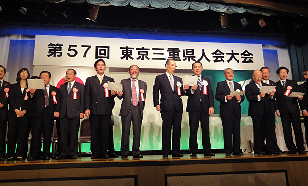 最後に、みんなで「ふるさと」斉唱