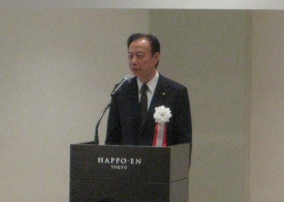 二見幹事長による開会の言葉